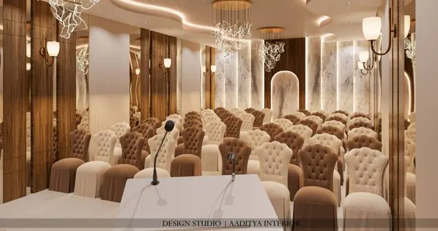 Residential Towers & Banquet Hall interior design – Palm Excellencia, TP-25, Surat (view 12)