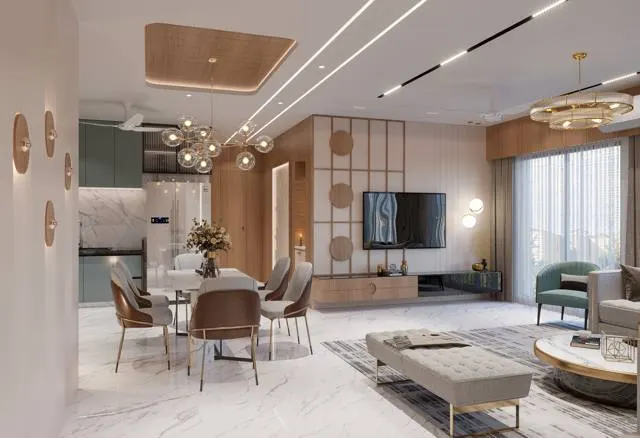 Apartment interior design – Avenue 802, Surat (view 5)