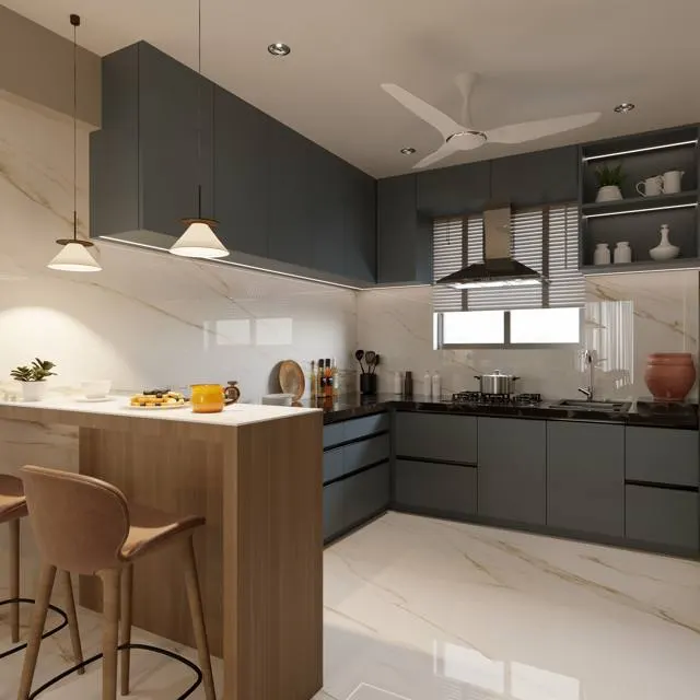 Apartment interior design – Royal Hill Residence, Surat (view 4)