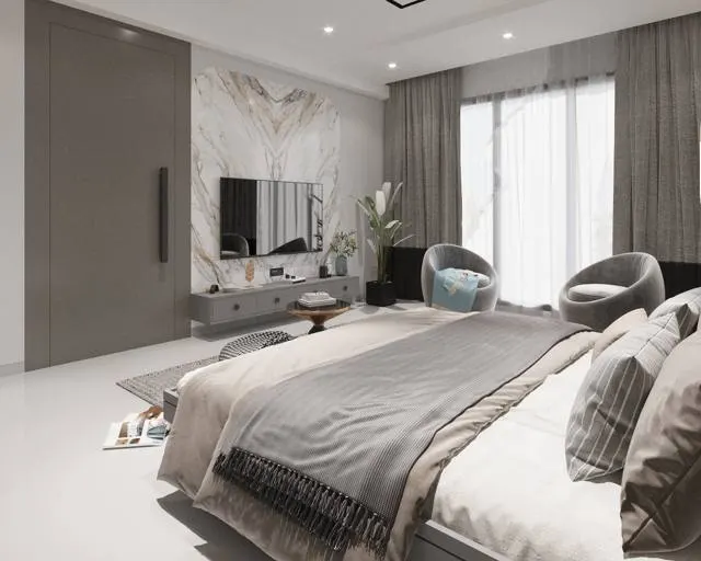 Apartment interior design – Sangini Siddhanta, Surat (view 6)