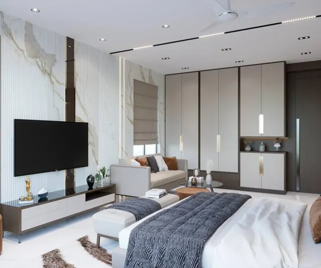 Apartment interior design – Sangini Siddhanta, Surat (view 12)