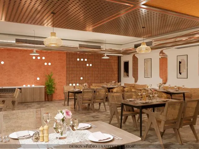 Restaurant interior design – SBL Farm Restaurant, India (view 3)