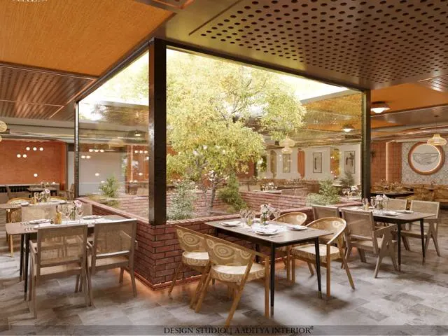 Restaurant interior design – SBL Farm Restaurant, India (view 5)
