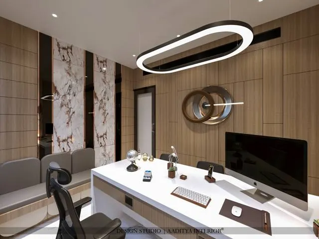 Diamond Office interior design – Diamond Bourse Office 210, Surat Diamond Bourse (view 3)