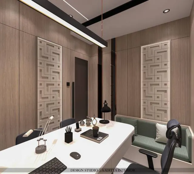 Diamond Office interior design – Diamond Bourse Office 210, Surat Diamond Bourse (view 4)