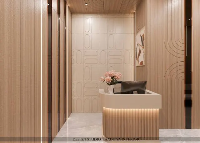 Diamond Office interior design – Diamond Bourse Office 210, Surat Diamond Bourse (view 5)