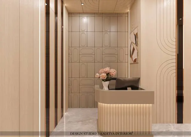 Diamond Office interior design – Diamond Bourse Office 210, Surat Diamond Bourse (view 8)