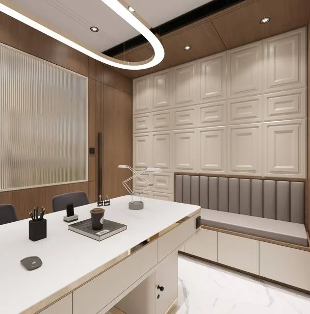 Diamond Office interior design – Diamond Bourse Office 610, Surat Diamond Bourse (view 2)
