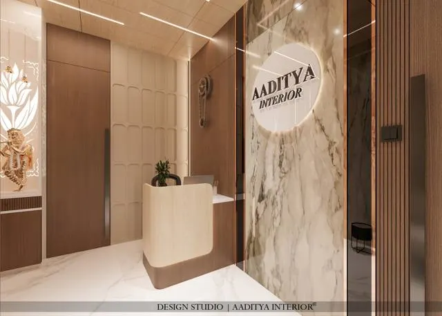 Diamond Office interior design – Diamond Bourse Office 610, Surat Diamond Bourse (view 5)