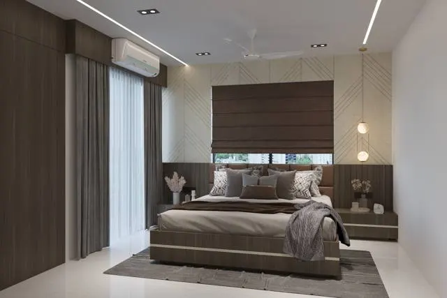 Apartment interior design – Shubham Elegance, Surat (view 4)