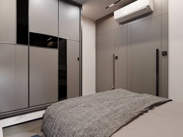 Combined Apartment interior design – Skynand 1301–1302, Surat (view 6)