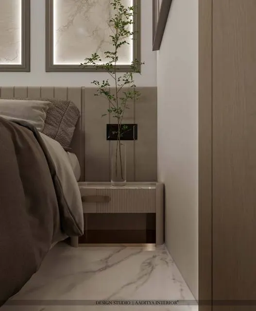 Combined Apartment interior design – Skynand 1301–1302, Surat (view 12)