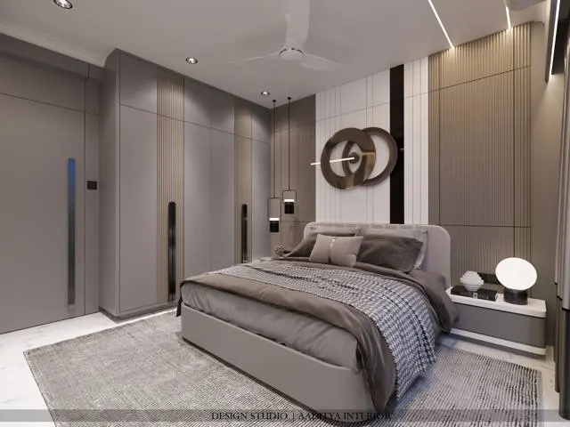 Apartment interior design – Kiran 1002, Surat (view 2)
