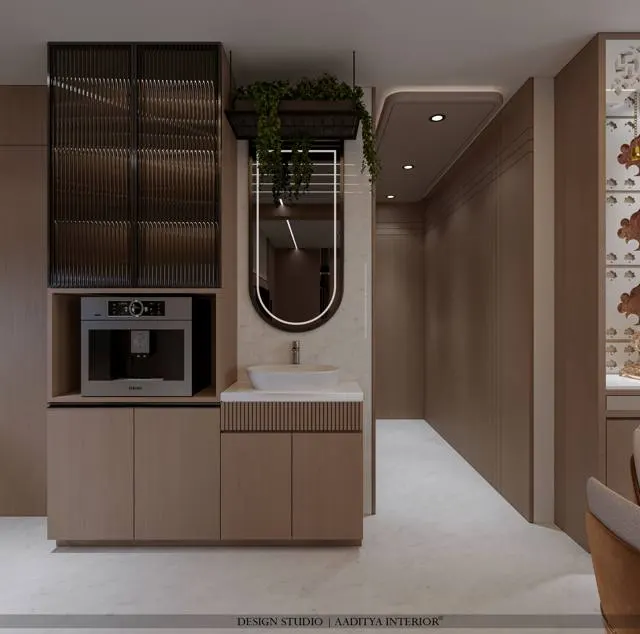 Apartment interior design – Kiran 1002, Surat (view 10)