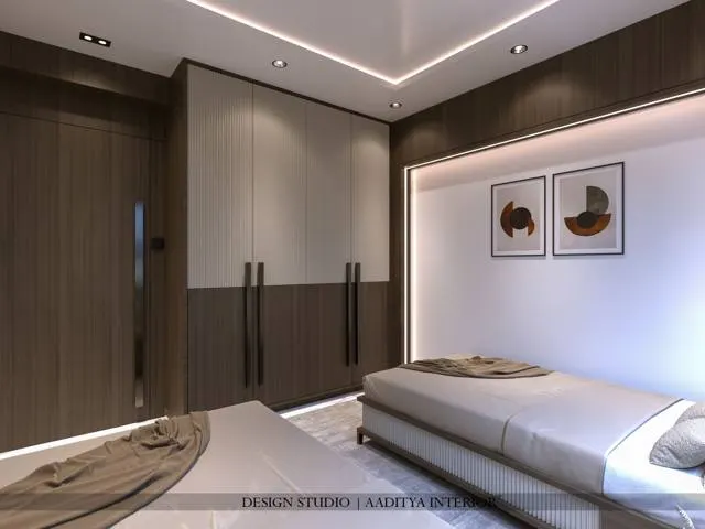 Apartment interior design – The Imperia Riverview 701, Surat (view 3)