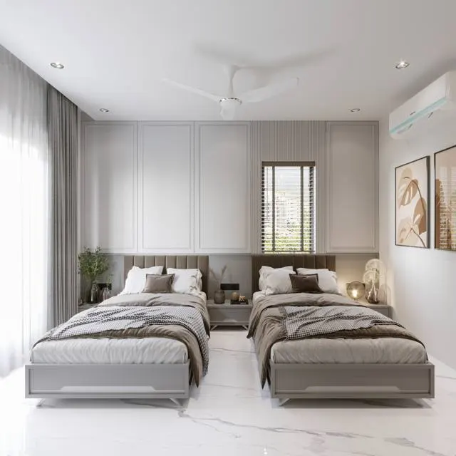 Apartment interior design – The Imperia Riverview 701, Surat (view 4)