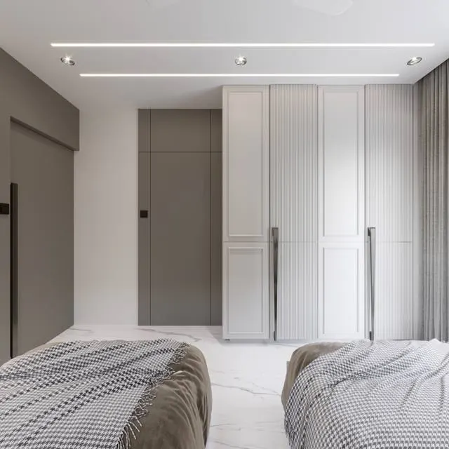 Apartment interior design – The Imperia Riverview 701, Surat (view 5)