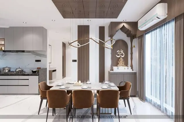 Apartment interior design – The Imperia Riverview 701, Surat (view 8)